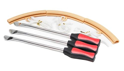 Tire Spoon levers Set 12 inches 3 Peaces for Tire Replacement Tool Solid Tire Change for Electric Scooter