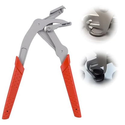 Automotive Clip Removal Tool & Trim Removal Pliers with Non-Slip Grip,Multi-Functional Car Clip Pliers Tool for Door Panels, Trim Clips, Rivets & Interior Panels Without Damage (1 Pack) - color: 1 Pack