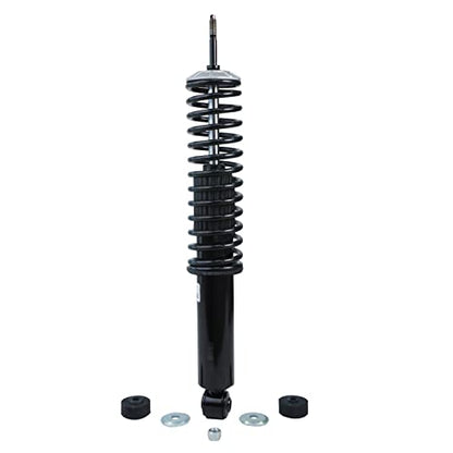 Detroit Axle - 4WD Struts for 1997-2002 Ford Expedition Lincoln Navigator, Complete 4 Struts with Coil Spring Front Rear 1998 1999 2000 2001 Replacement Ready Strut Shock Assembly - size: 10336-4A/PAIR