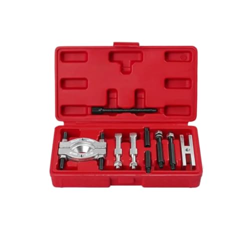 Bearing Separator and Puller Set Compatible with Car Repair Tools 9Pcs Bearing Removal Tool Kit with Red Case
