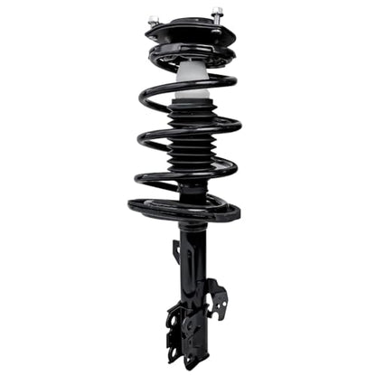 Detroit Axle - 2.4L Front Knuckles Struts Kit for 2004-2006 Toyota Camry Solara Lexus ES330, Steering Knuckles & Wheel Hub Bearings + Struts w/Coil Spring Replacement - size: 4QU48663/ Big strut kit
