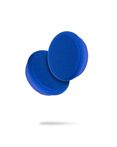 Adam's Polishes Premium Pads - Expertly Designed to Make Polishing and Paint Correction Easy and Quick 2 Pack - Color Coded to Match with Recommended Polishes or Compounds (3.5", Blue Compound Pad) - color: Blue Compound Pad, size: 3.5"