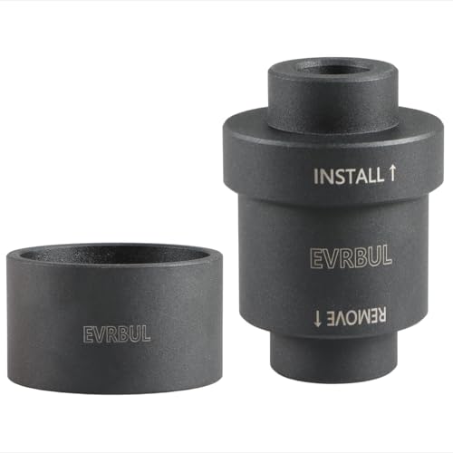 EVRBUL Upgraded Front/Rear Wheel Bearing Install and Removal Press Tool Kit Compatible with Polaris Sportsman XP 550 850 1000，Ranger 500 570 700 800 900 1000，RZR 570 900 1000, Scrambler 850 1000