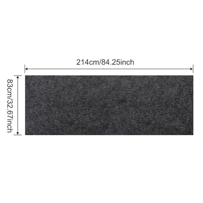 Garage Floor Mat, 32x84 Inch Motorcycle Mat for Garage, 3mm Thick Non-Slip Oil Absorbent Garage Mats for Floor, Large Oil Spill Mat Protects Floor from Spills, Drips, Splashes and Stains