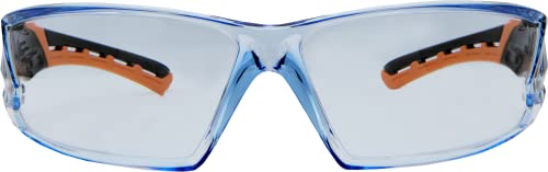 Ironwear 3085 Safety Glasses Anti-Fog ANSI Z87 Compliant with UVA and UVB Protection - color: Orange