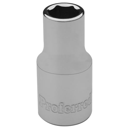 S15007 1/4" Drive SAE Socket, 7/32" Standard 6 Point - size: 7/32 INCH, style: STANDARD