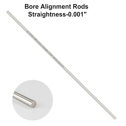 BTEVGO Bore Alignment Rod for 9MM, 5.56, 7.62, .45, 6.5, 6.8, .338 Protective Case | Verify Alignment to Muzzle, Prevent Baffle Strikes - size: 5.56