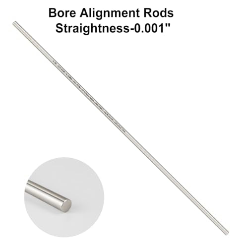 BTEVGO Bore Alignment Rod for 9MM, 5.56, 7.62, .45, 6.5, 6.8, .338 Protective Case | Verify Alignment to Muzzle, Prevent Baffle Strikes - size: 5.56