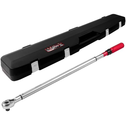 Hairich 3/4-Inch Drive Click Torque Wrench, 48 tooth 100-700ft.lb/136-949Nm | Professional Inch Pound Torque Wrench, for Maintenance Tool and Product Assembly - size: 100-700 FT.LB