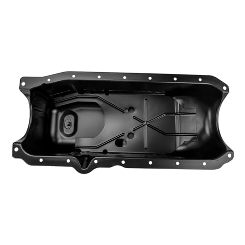 KAX 264-132 Engine Oil Pan Fit for Chevrolet C1500; GMC C1500 1991-1999, K1500; K1500 Suburban; K1500; K1500 Suburban 1996-1999, Tahoe; Yukon 1996-2000, Gasket not included - color: Engine oil pan, size: 264-132