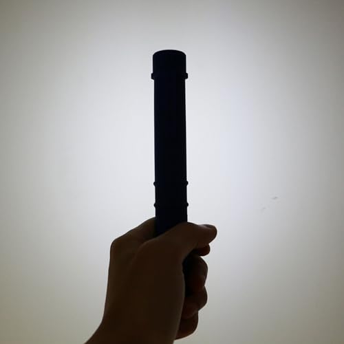 3Pcs LED Magnetic Worklight,Bulk Portable COB Inspection Lamp Trouble Light for Mechanic,BBQ,Car,Camping,Emergency (Black,Batteries NOT Included) - color: Black