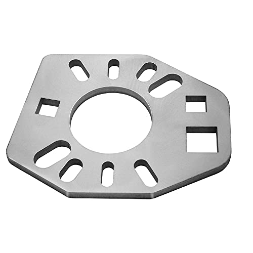 Stainless Steel Pinion Yoke Wrench Tool,Suitable for Various Styles of Yokes,Axles,Flanges;Fits for Most Sockets Extra 1/2" Hole;Strength Puller Suitable for loosening nuts flanges