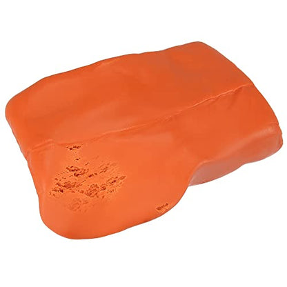 X AUTOHAUX Car Clay Bar Wash Mud Orange 100g Detailing Cleaning Polishing Tool for Cleaning Cars RV Boats Bus Coating - color: Orange