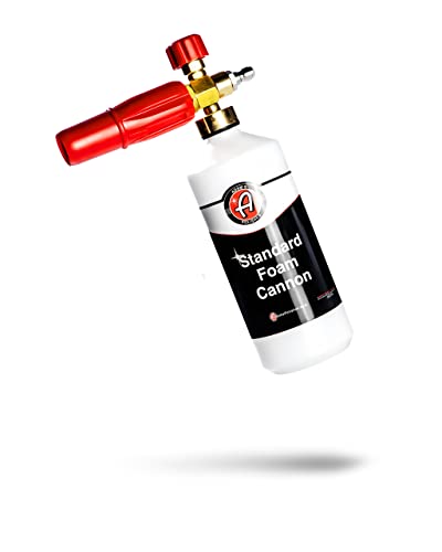 Adam's Polishes Standard Foam Cannon - Foam Cannon Soap Sprayer for Car Wash, Patio & House Cleaning | Sprayer Cleaner Cannister for Pressure Washer
