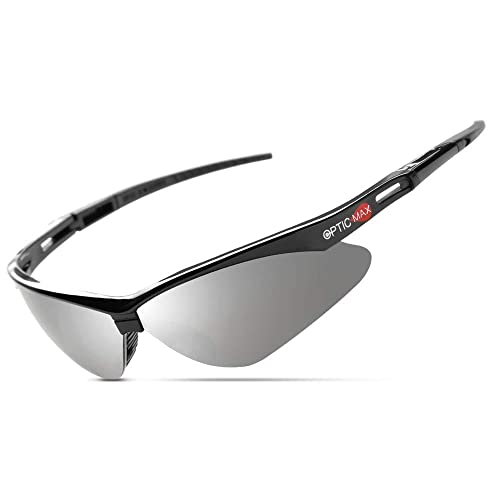 Glove Station Optic Max Anti-Fog Safety Glasses for Men & Women | Clear, Amber & Gray Lenses, Anti-Fog, Scratch-Resistant - ANSI Z87.1 Compliant - color: Silver Mirrored, size: 6 Pair