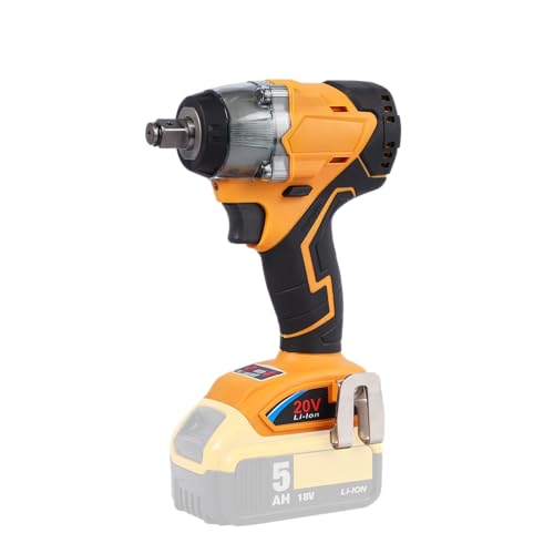 20V 1/2 inch cordless impact wrench-brushless, 350 ft-lbs maximum torque, 4-speed adjustment, automatic start and stop.(Host only/Without battery). - size: 1/2 400Nm