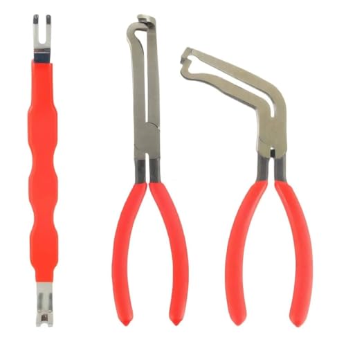 3-Piece Electrical Connector Pliers Set - Automotive Disconnect, Terminal Removal & Separator Tools for Cars - size: 3 Set