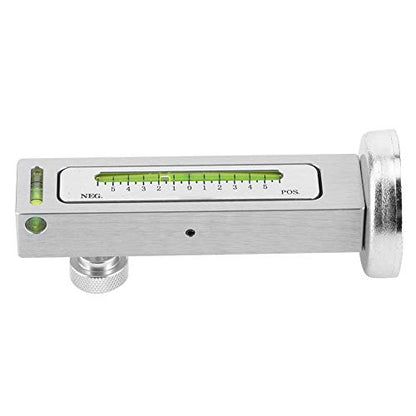 Tbest Wheel Alignment Kit,Adjustable Strong Magnetic Level Gauge Four Wheel Positioner Camber Castor Angle Measure Checking Aid Tool Camber Castor Alignment Magnetic Gauge