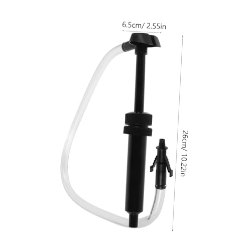 1Set Heavy Duty Automotive Fluid Transfer Pump Manual Siphon Hose for Brake Fluid Oil Changes and Use Versatile Kit with Attachments for Cars and Boats