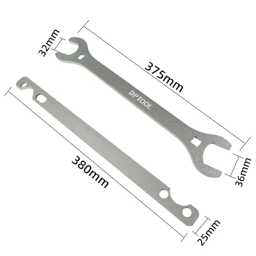 DPTOOL 32mm 36mm Automotive Fan Clutch Nut Wrench Water Pump Pulley Holder | Water Pump Pulley Removal Tool Compatible with BMW Replace 115030 115050 3312 - size: 32mm 36mm