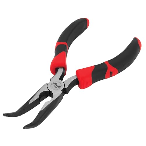 Performance Tool W30732 6-Inch Curved Long Nose Pliers - size: 6" Curved Long Nose Pliers