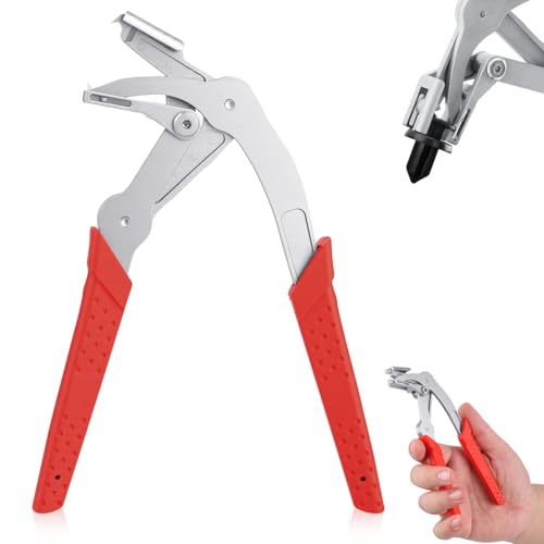 Car Clip Pliers & Trim Removal Tool, Spring-Loaded Fastener Rivet Remover for Auto Door Panels, Interior & Exterior Trim, Removing Automotive Fasteners Clips Without Damage