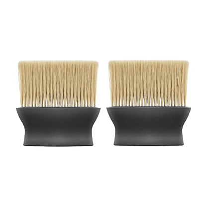 AUGEN Soft Nylon Bristle Cleaning Brush, Scratch Free Interior Exterior Car Detailing Dust Brush, Car Accessories Cleaner Tool for Dashboard Automotive Air Conditioning (Pack of 2)