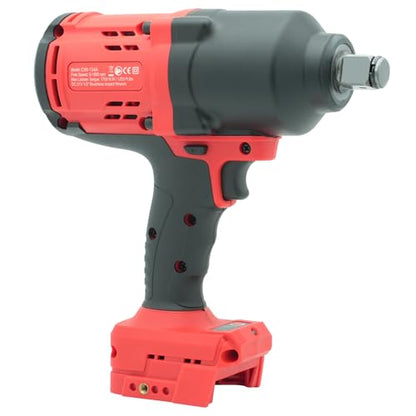 BESWELL CIW-134A-ML 3/4" Impact Wrench for Milwaukee 18V Battery, 1256 Ft | Heavy-duty brushless impact gun with 4-mode speed. Bare tool (battery not included) for truck & heavy equipment repair.