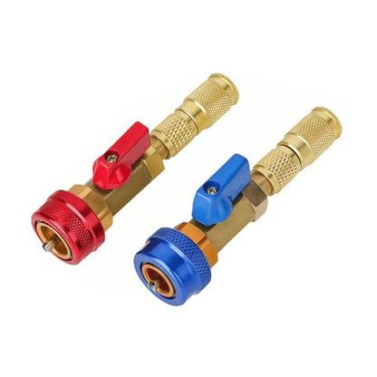 2 Pack R134A Valve Core Quick Remover Installer Tool,High Low Pressure Valve Core Remover Tools Kit for R13A Refrigerant Air Conditioner System - size: 2pcs R134A