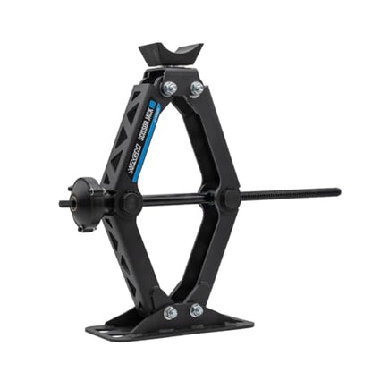AGM Heavy Duty Scissor Jack HD for Trucks, Vans & Trailers - 7000lbs Capacity, 20.5" Lift Height, 1/2" Hex Drive, Portable Scissor Jack with VersaLift Interchangeable Heads, Drill Adapter & Carry Bag