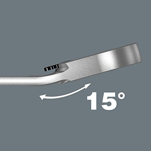 Wera 05020072001 6001 Joker Switch Ratcheting combination wrenches, with switch lever, 17 x 225 mm