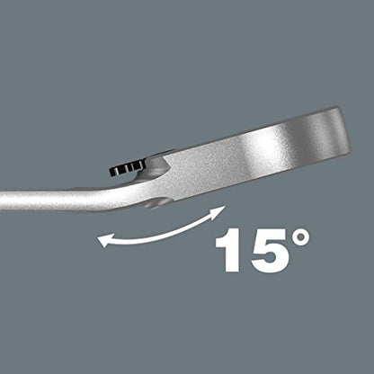 Wera 05020072001 6001 Joker Switch Ratcheting combination wrenches, with switch lever, 17 x 225 mm