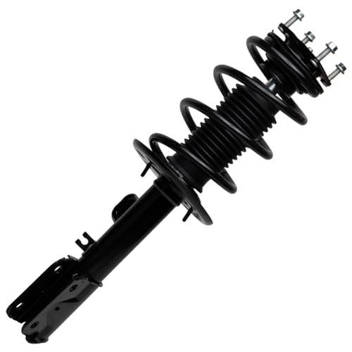 Detroit Axle - Front Struts w/Coil Springs Rear Shock Absorbers Replacement for 2011-2013 Ford Explorer AWD 3.5L - size: 4AQ47063/ strut shock kit
