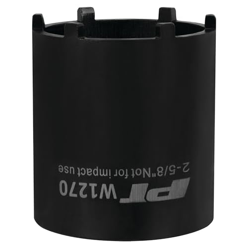 Performance Tool W1270 Ford/Gm 4 Wheel Drive Lock Nut Tool, 1/2-Inch Drive x 2-5/8-Inch Lock Nut Socket