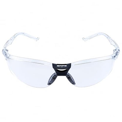 LIBUS Safety Glasses, Clear Anti-fog & Scratch, ANSI Z87.1, UV Protection, Front/Side Spark & Dust Shield, Polycarbonate Lens - size: Pack of 10