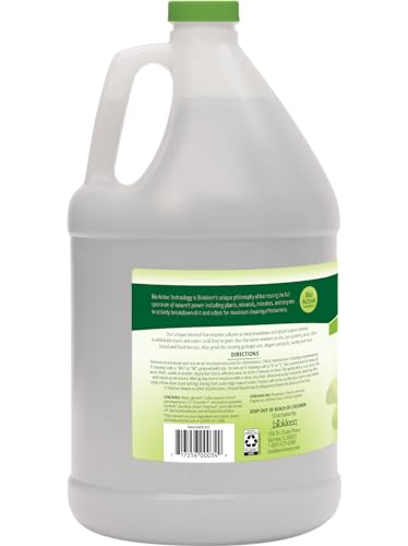 Biokleen Bac-Out Carpet Stain Remover Enzymatic, Destroys Stains & Odors Safely, for Pet Urine, Laundry, Diapers, Wine, Carpets, More, Eco-Friendly, Plant-Based - size: 128 Fl Oz (Pack of 2)