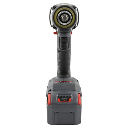Ingersoll Rand W3131-K22 20V 3/8" Drive Cordless Impact Wrench | Features up to 400 ft-lbs torque output, includes a 2.5Ah and 5.0Ah battery and charger, ideal for suspension work - size: 3/8" Drive, style: 2-Battery Kit