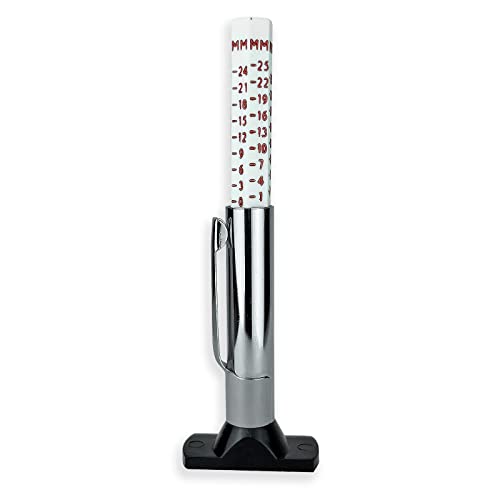Rema Tip Top Tire Tread Depth Gauge, 1/32nds up to 1 inch with Pocket Clip