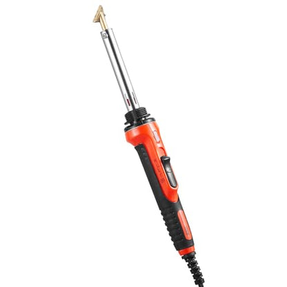 VEVOR Plastic Welder Kit, 60W/100W Dual-Power Plastic Welding Soldering Iron with 3 Welding Tips and 20 Welding Rods, Professional Plastic Repair Welding Tool for Car Bumper, Kayaks, Toys, Electronics - style: 60W/100W Dual-Power