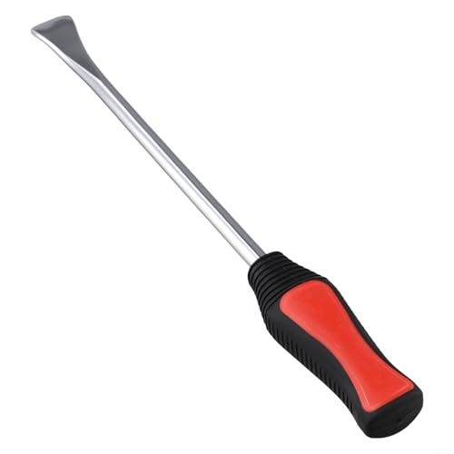 Tire Changing Lever Tool Set With Plastic Handle, Rim Protector Spoon Bar For Auto Motorcycle Tire Maintenance, Red(Red) - color: Red