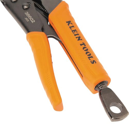 Klein Tools 38663 Locking Pliers Set, 7-Inch Long Nose and 10-Inch Curved Jaw Pliers, High Torque and Gripping Power, 2-Piece - style: Combo Kit