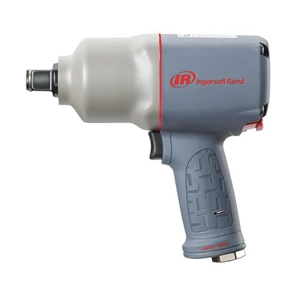 Ingersoll Rand 2145QiMAX 3/4" Drive Air Impact Wrench – Quiet Technology, 1,350 ft-lbs Powerful Reverse-Torque Output, 7-Vane Motor, Steel Hammer Case - style: 2145QIMAX - Standard Anvil