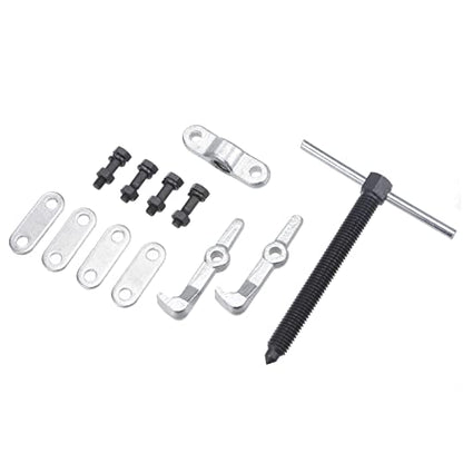 uxcell 2.36" 2-Jaw Gear Puller for Bearings, Pulleys Remove, High Carbon Steel Separate Lifting Device - size: 10mm - 40mm