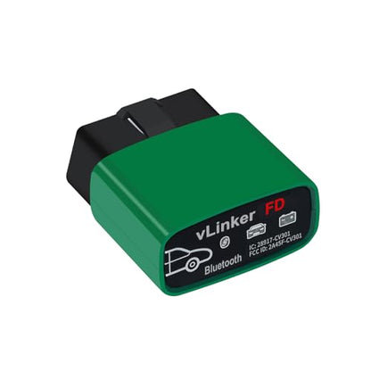 VGATE vLinker FD Bluetooth OBD2 Scanner Diagnostic Tool, Car Code Readers & Scan Tools for Android & Windows (Not iOS), Wireless OBD2 Adapter Auto All System Diagnostic to Check Engine Light - size: vLinker FD+ BT3.0 (FD BT3.0) Android & Windows