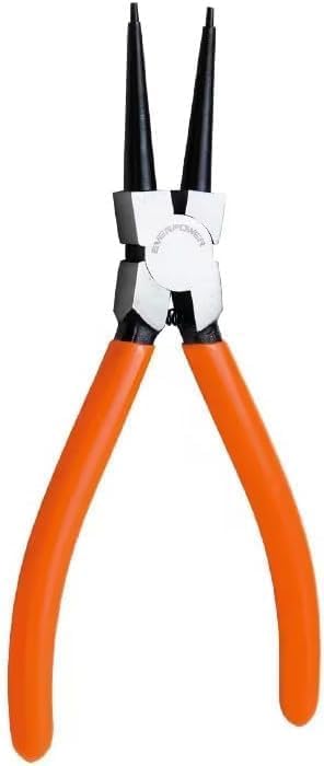 Orange Heavy Duty 7" EXTRA LONG External Straight Retaining Ring Clip Circlip Removal Plier Snap-Ring Pliers, Slip-Joint Pliers Side-Cutting Plier Sets Needle-Nose, Hand Tools