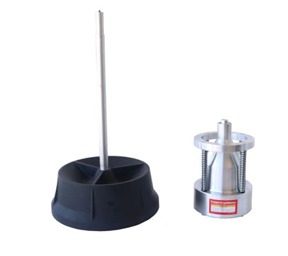 Portable Bubble Balancer Wheel Balancer with Bubble Level Static Balancing Machine Tire Changer Auto Car Wheel Repair Balancer (Black)