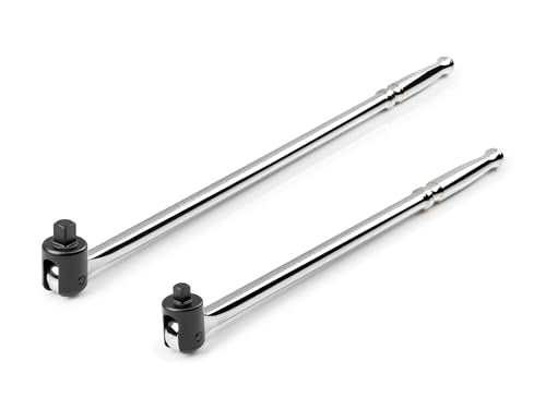 TEKTON 3/8, 1/2 Inch Drive Breaker Bar Set (2-Piece) | SBH99200 - size: 2-Piece (3/8 in., 1/2 in.)