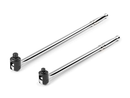 TEKTON 3/8, 1/2 Inch Drive Breaker Bar Set (2-Piece) | SBH99200 - size: 2-Piece (3/8 in., 1/2 in.)