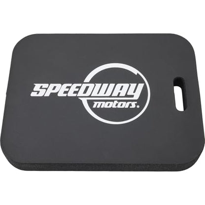 Speedway Motors Foam Work Mat Kneeling Pad for Automotive Repair, 20 x 15 x 2 Inch Thick Shop and Racing Pit Mat with Carry Handle, Comfortable Ground Protection for Garage or Track Use
