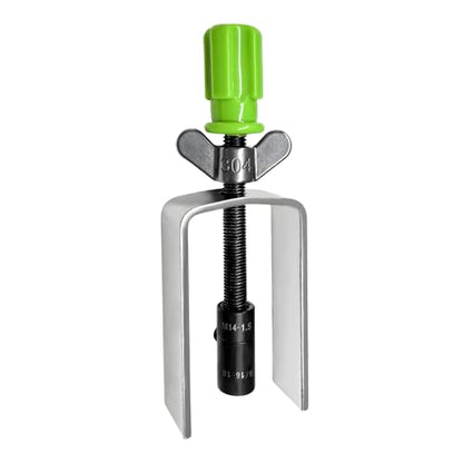 Steering Wheel Lock Plate Remover, Lock Plate Compressor Puller Tool Featuring Reversible Adapter, Essential Installer Removal Tool for Most Vehicles with Locking Steering Wheels